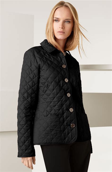 Burberry quilted jacket women's